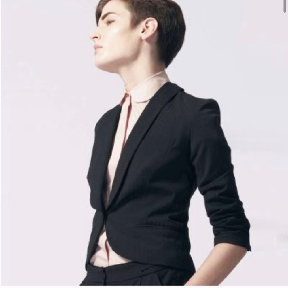 Alexander McQueen for Target Cropped Tuxedo Blazer